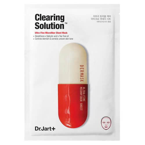 Набор очищающих масок для лица Dr.Jart+ Clearing Solution - 5 шт
