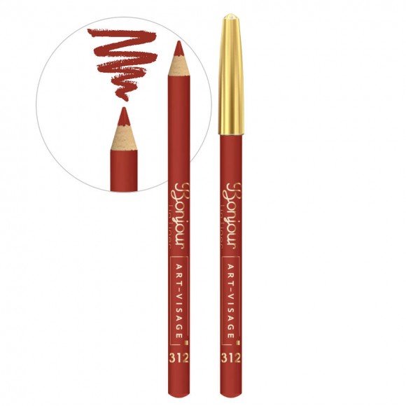 Карандаш для губ Art Visage - Lip Liner Bonjour - 312 Бордо