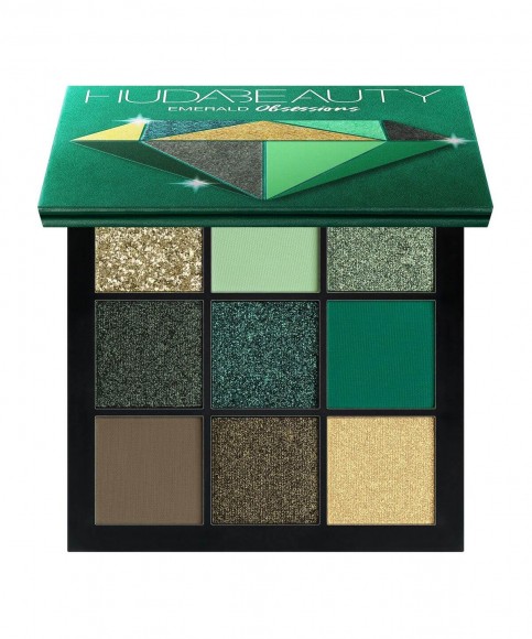 [Уценка] Палетка теней Huda Beauty - Emerald Obsessions Palette [Повреждение при транспортировке] 1