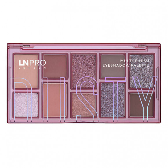 Набор теней для век LN Professional - Multi-Finish Eyeshadow Palette - 402 Dusty