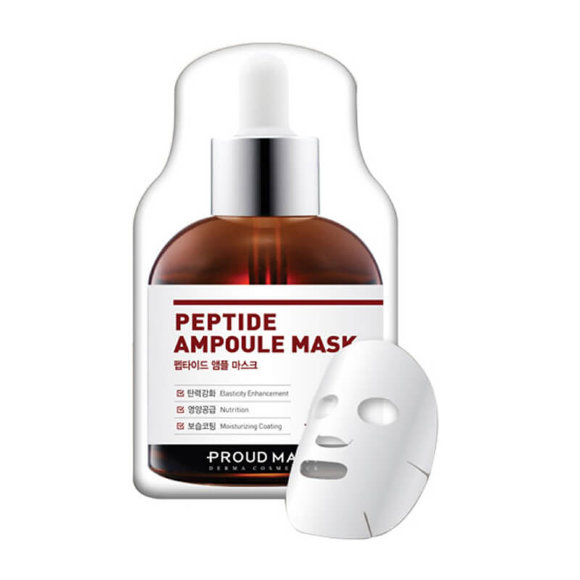Маска для лица Proud Mary антивозрастная, с пептидами - Peptide Ampoule Mask Pack