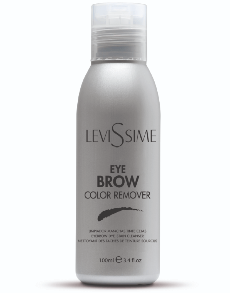 Лосьон очищающий для снятия краски с кожи Levissime Eyebrow Color Remover, 100 мл