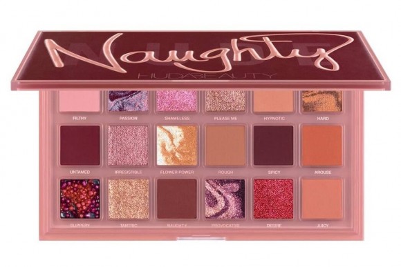 [Уценка] Палетка теней Huda Beauty - Naughty Nude Eyeshadow Palette [Повреждение при транспортировке]