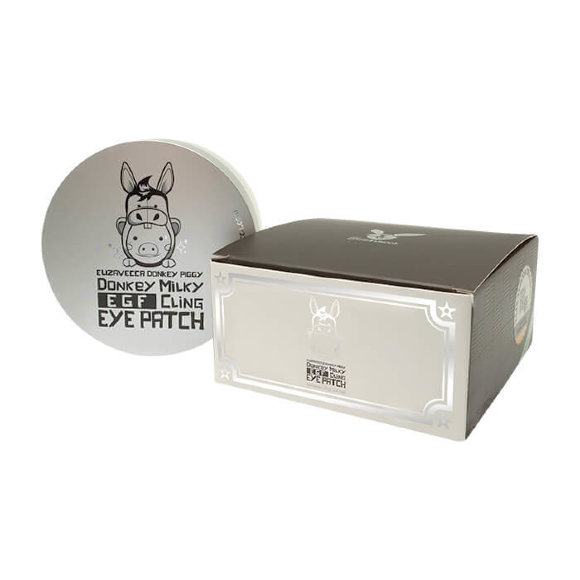 Патчи для глаз Elizavecca с ослиным молоком - Donkey Piggy Donkey Milky EGF Cling Eye Patch Патчи для глаз Elizavecca с ослиным молоком - Donkey Piggy Donkey Milky EGF Cling Eye Patch