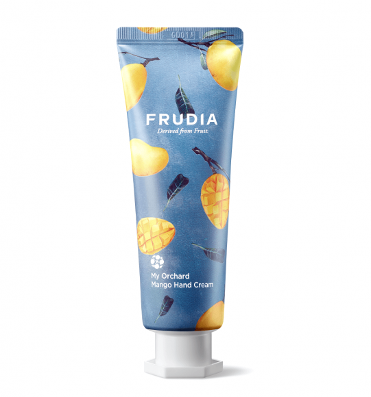 Крем для рук с манго FRUDIA питательный - Squeeze Therapy Mango Hand Cream, 80 г