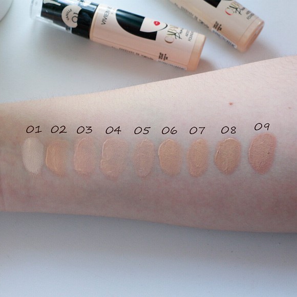 [Истекающий срок годности] Тональный крем VIVIENNE SABO со сценическим эффектом - Cabaret Premiere - 03 porcelaine