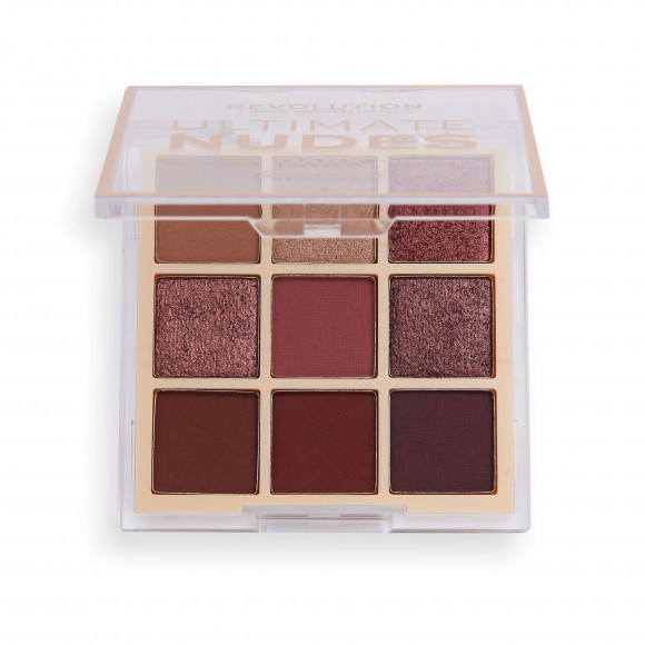 Палетка теней Makeup Revolution - Ultimate Nudes Eyeshadow Palette - Dark Палетка теней Makeup Revolution - Ultimate Nudes Eyeshadow Palette - Dark