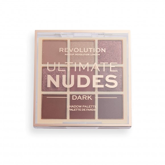 Палетка теней Makeup Revolution - Ultimate Nudes Eyeshadow Palette - Dark Палетка теней Makeup Revolution - Ultimate Nudes Eyeshadow Palette - Dark