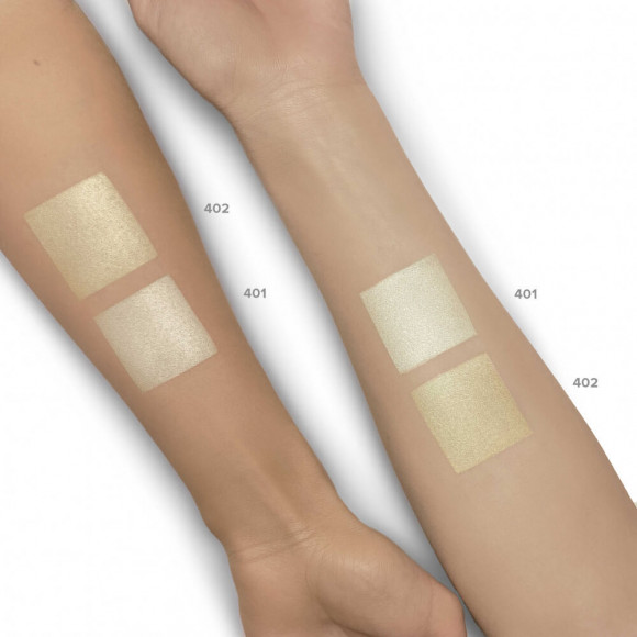 Пудра хайлайтер Lamel Professional - HD Highlighting Powder 402 Теплый