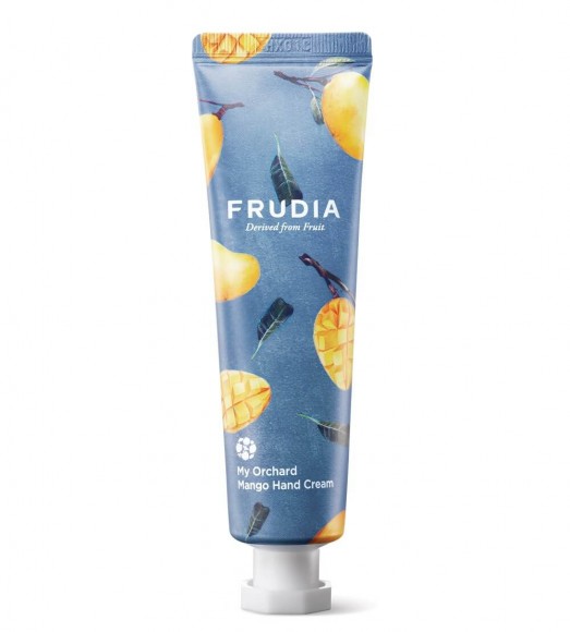 [Истекающий срок годности] Крем для рук с манго FRUDIA питательный - Squeeze Therapy Mango Hand Cream, 30 г