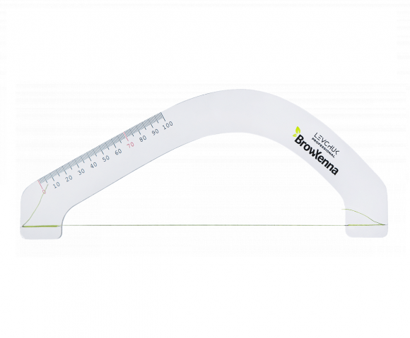 Линейка для бровей с натяжением нити BrowXenna Линейка для бровей с натяжением нити BrowXenna