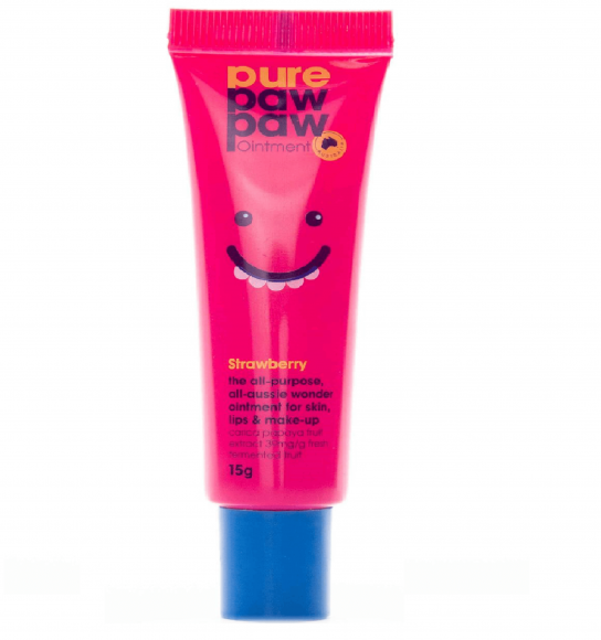 Бальзам для губ Pure Paw Paw восстанавливающий - Ointment Strawberry с ароматом клубники, 15г