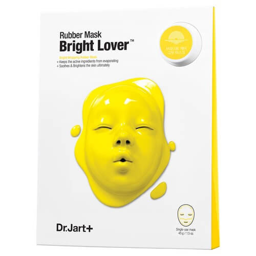 Альгинатная маска для лица Dr.Jart+ Rubber Mask Bright Lover моделирующая, для сияния кожи