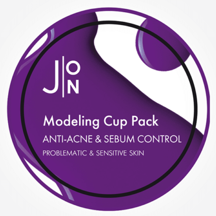 Альгинатная маска J:ON против акне и для контроля жирности кожи лица - Anti-Acne & Sebum Control Modeling Pack, 18 гр