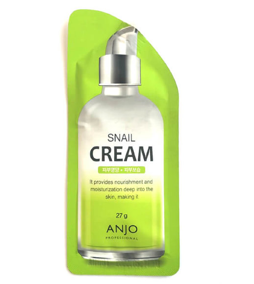 Крем для лица ANJO Professional с экстрактом муцина улитки - Snail Cream, 27 гр