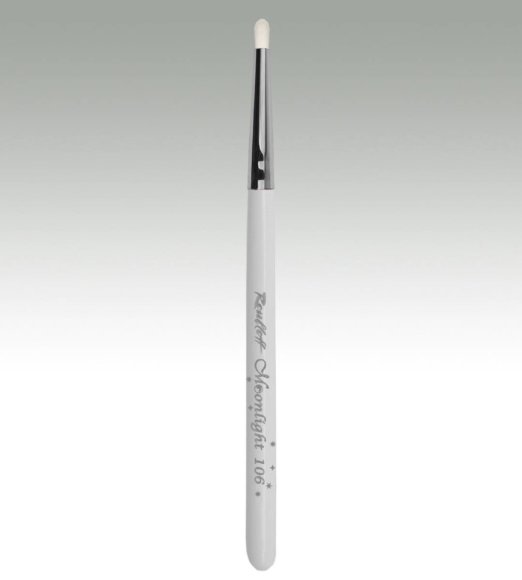 106 Кисть для макияжа Moonlight №5 Roubloff gc05ml цилиндрическая для растушевки теней, коза белая 106 Кисть для макияжа Moonlight №5 Roubloff gc05ml цилиндрическая для растушевки теней, коза белая