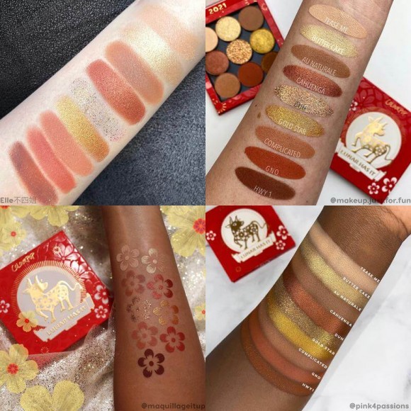 Палетка теней ColourPop - Get That Coin