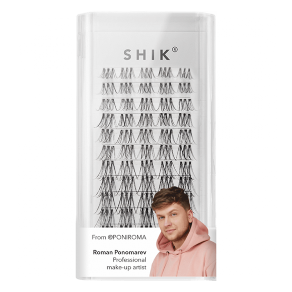 Накладные ресницы Shik пучки - Superfine Eyelashes Mix, 10,12,14,16 мм