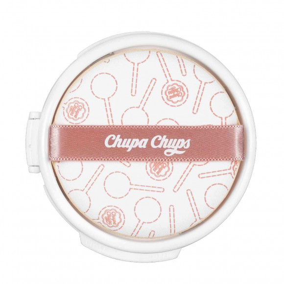 Cменный блок для тональной основы-кушона Chupa Chups Candy Glow Cushion SPF50+ PA++++ ,  3.0 Fair