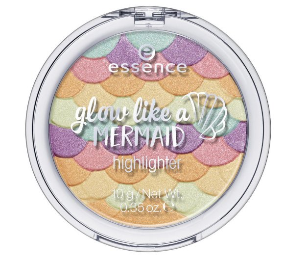 Хайлайтер Essence  glow like a mermaid highlighter, 10 forever mermaid