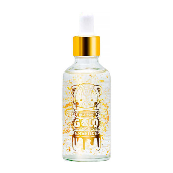 Эссенция для лица Elizavecca с частичками золота - Milky Piggy Hell-Pore Gold Essence, 50 мл