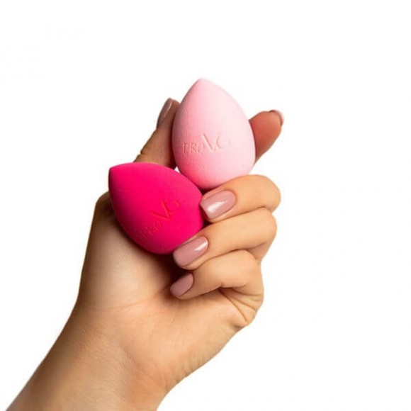 Спонжи для макияжа Pro VG - Pink, 2 шт.