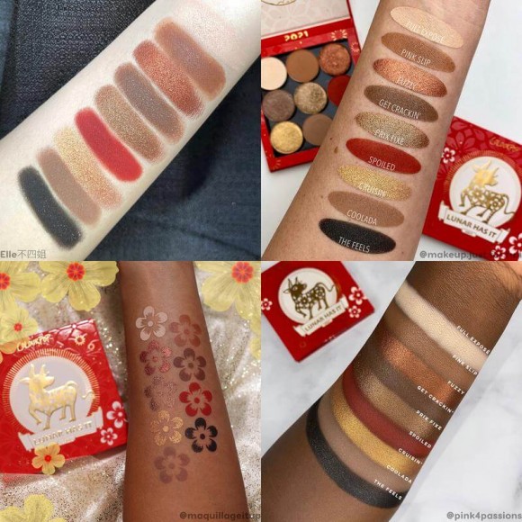 Палетка теней ColourPop - Lucky Ox