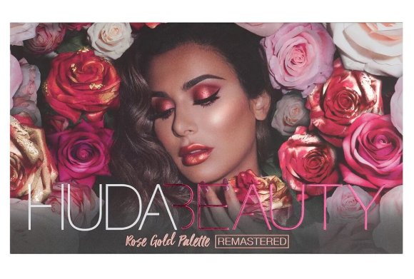 Палетка теней Huda Beauty - Rose Gold Remastered Palette
