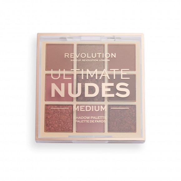 Палетка теней Makeup Revolution - Ultimate Nudes Eyeshadow Palette - Medium Палетка теней Makeup Revolution - Ultimate Nudes Eyeshadow Palette - Medium