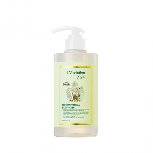 Гель для душа JMsolution x Disney с ароматом ванили - Autumn Vanilla Body Wash, 500 мл