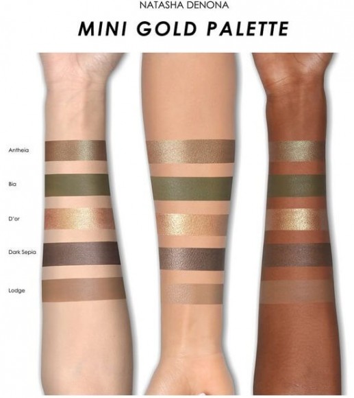 Палетка теней Natasha Denona - Mini Eyeshadow Palette - Gold Палетка теней Natasha Denona - Mini Eyeshadow Palette - Gold