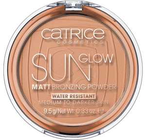 Пудра бронзирующая CATRICE Sun Glow Matt Bronzing Powder 035 UNIVERSAL BRONZE, натуральный бронзовый