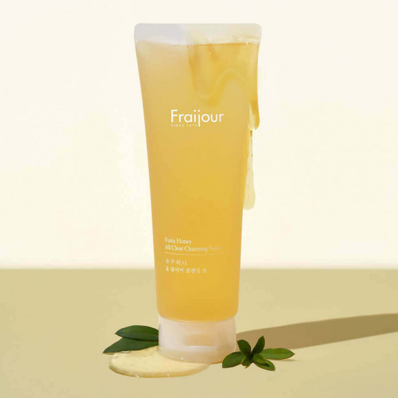 Очищающий гель для умывания Fraijour - Yuzu Honey All Clear Cleansing Foam, 250 мл Очищающий гель для умывания Fraijour - Yuzu Honey All Clear Cleansing Foam, 250 мл