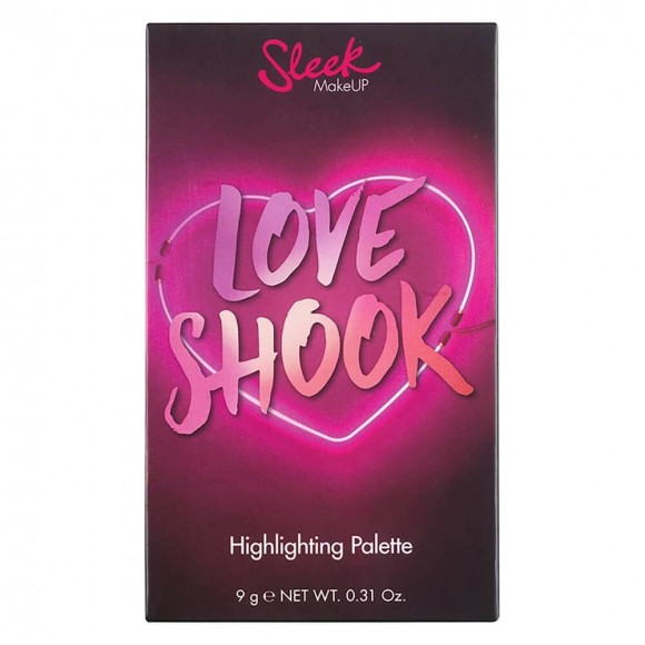 Палетка хайлайтеров Sleek MakeUP Highlighting Palette - Love Shook 1286 Палетка хайлайтеров Sleek MakeUP Highlighting Palette - Love Shook 1286
