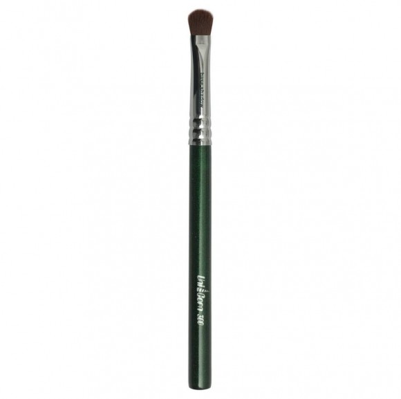 300 Кисть для макияжа UniCorn антибактериальная синтетика Corn-o08 Roubloff овальная, ручка изумрудная прямая 300 Кисть для макияжа UniCorn антибактериальная синтетика Corn-o08 Roubloff овальная, ручка изумрудная прямая
