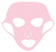 Маска для лица M21 STAFF силиконовая - Розовая