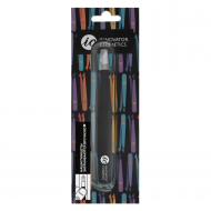 Пинцет для бровей ручной заточки Innovator Cosmetics заостренный (скошенный) 