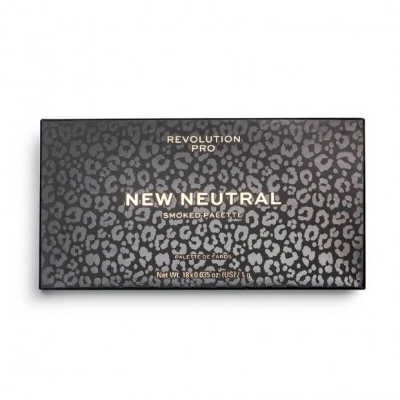 Палетка теней Revolution Pro - New Neutral Smoked Palette Палетка теней Revolution Pro - New Neutral Smoked Palette