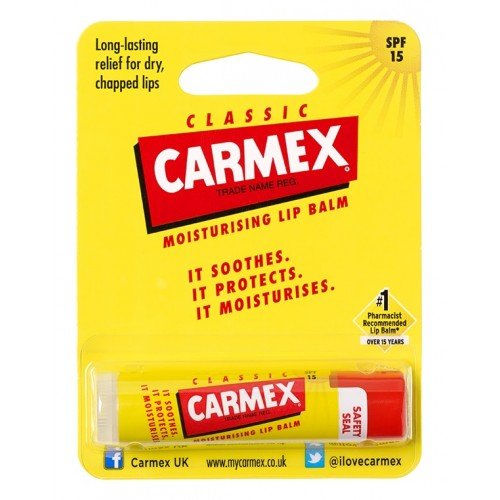 Бальзам для губ Carmex классический (SPF15), стик в блистере