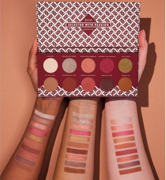 Палетка теней Zoeva - Spice of Life - 10 цветов