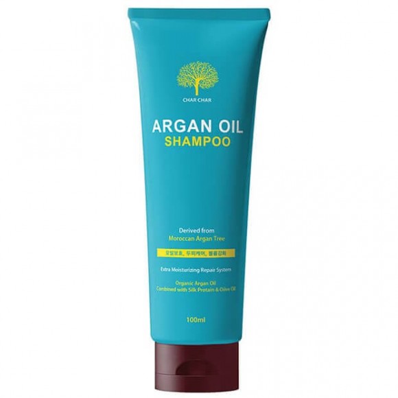 Шампунь для волос Char Char для укрепления и оздоровления, с аргановым маслом - Argan Oil Shampoo, 100 мл
