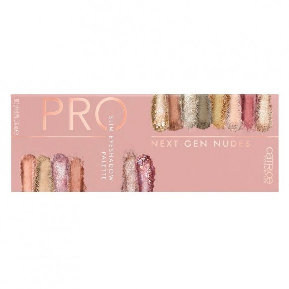 Палетка теней для век CATRICE Pro Slim Eyeshadow Palette - Next-Gen Nudes