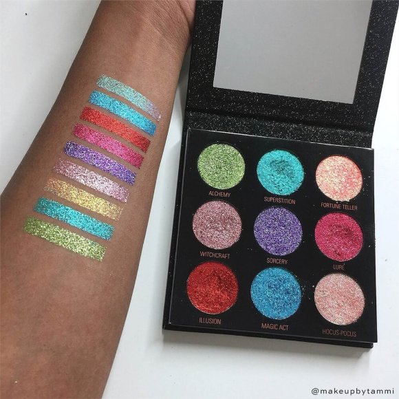 Палетка глиттеров Pressed Glitter Palette Abracadabra Палетка глиттеров Pressed Glitter Palette Abracadabra
