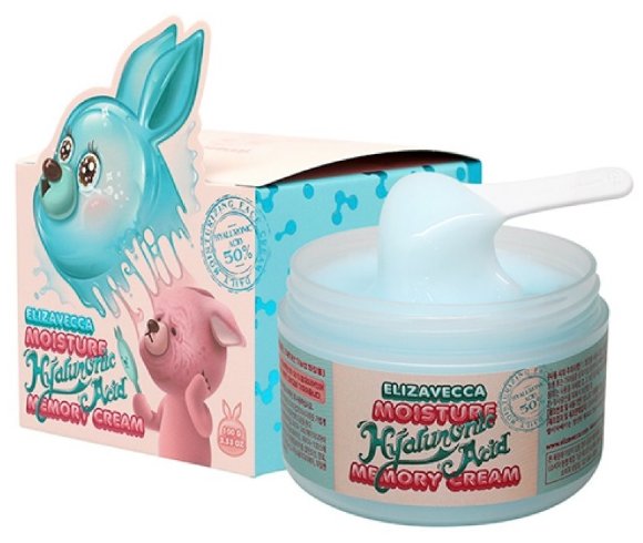 Крем для лица увлажняющий гиалуроновый Elizavecca - Moisture Hyaluronic Acid Memory Cream