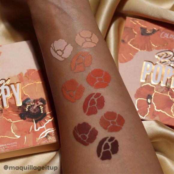 Палетка теней ColourPop - Big Poppy