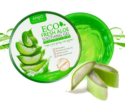 Гель ANJO универсальный увлажняющий АЛОЭ 99% - ALOE VERA ECO FRESH Soothing Gel, 300 мл