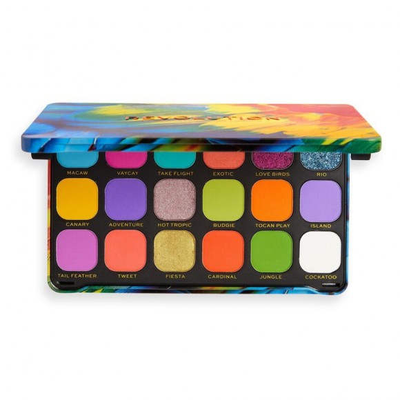Палетка теней Makeup Revolution Forever Flawless - Bird of Paradise