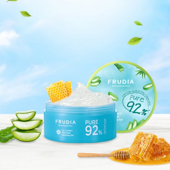 Универсальный гель с алоэ FRUDIA смягчающий - My Orchard Aloe Real Soothing Gel, 300 мл