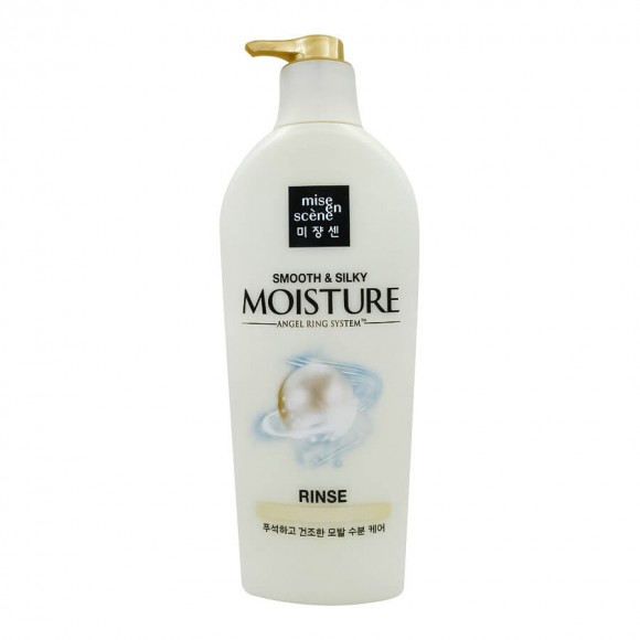 Кондиционер для придания блеска волосам Mise En Scene - Pearl Smooth & Silky Moisture Rinse, 780 мл