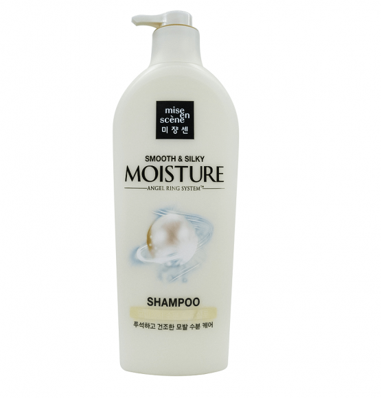 Шампунь увлажняющий Mise En Scene для блеска волос - Pearl Smooth & Silky Moisture Shampoo, 780 мл